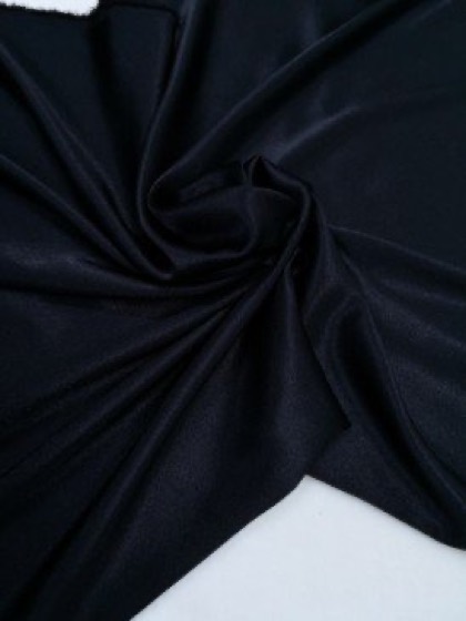 Krep Saten (Armani) kumaş dokusu yakın çekim